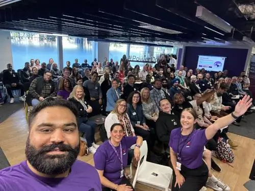 forest-school a large group of entrepreneurs at Natwest Accelerator